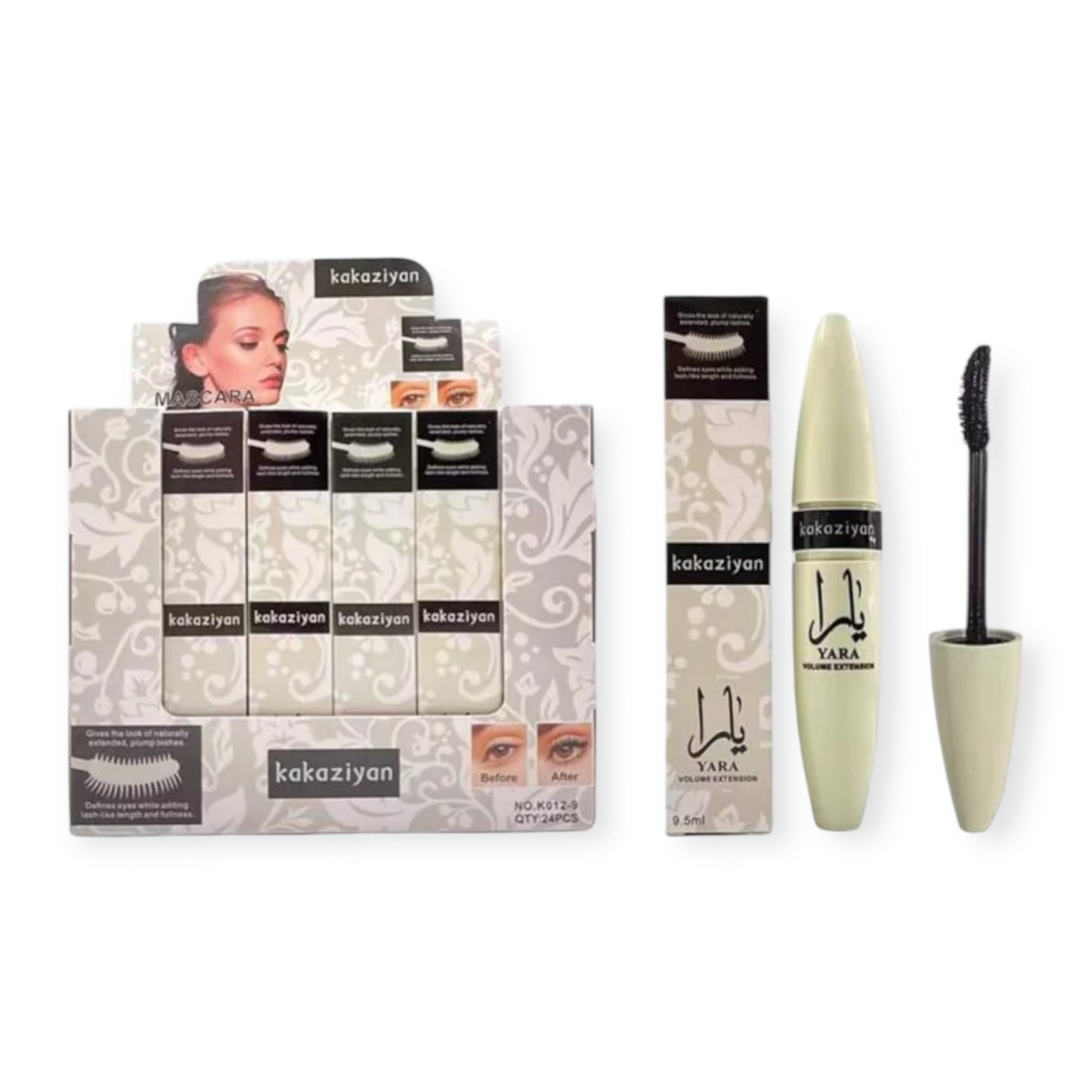 Máscara pestañas Yara Blanco