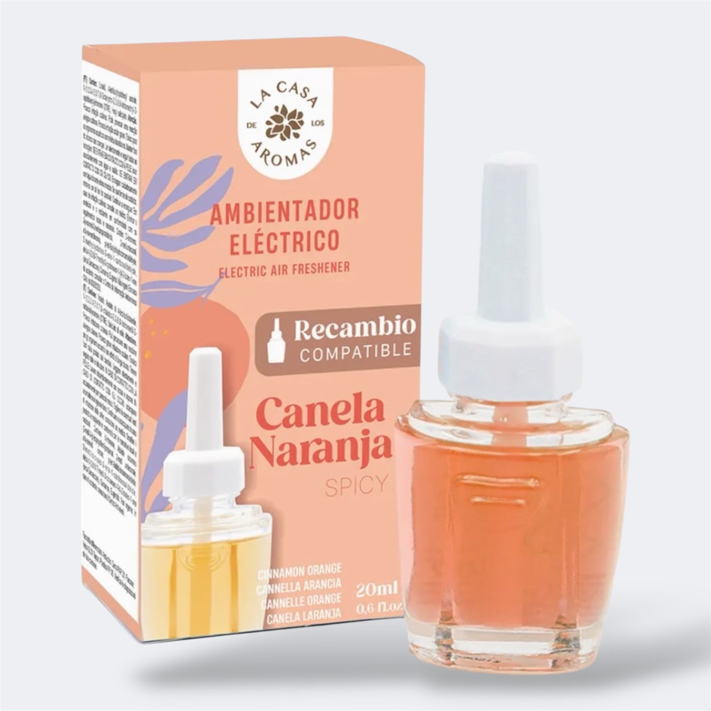 Recambio Canela Naranja para Ambientador Eléctrico