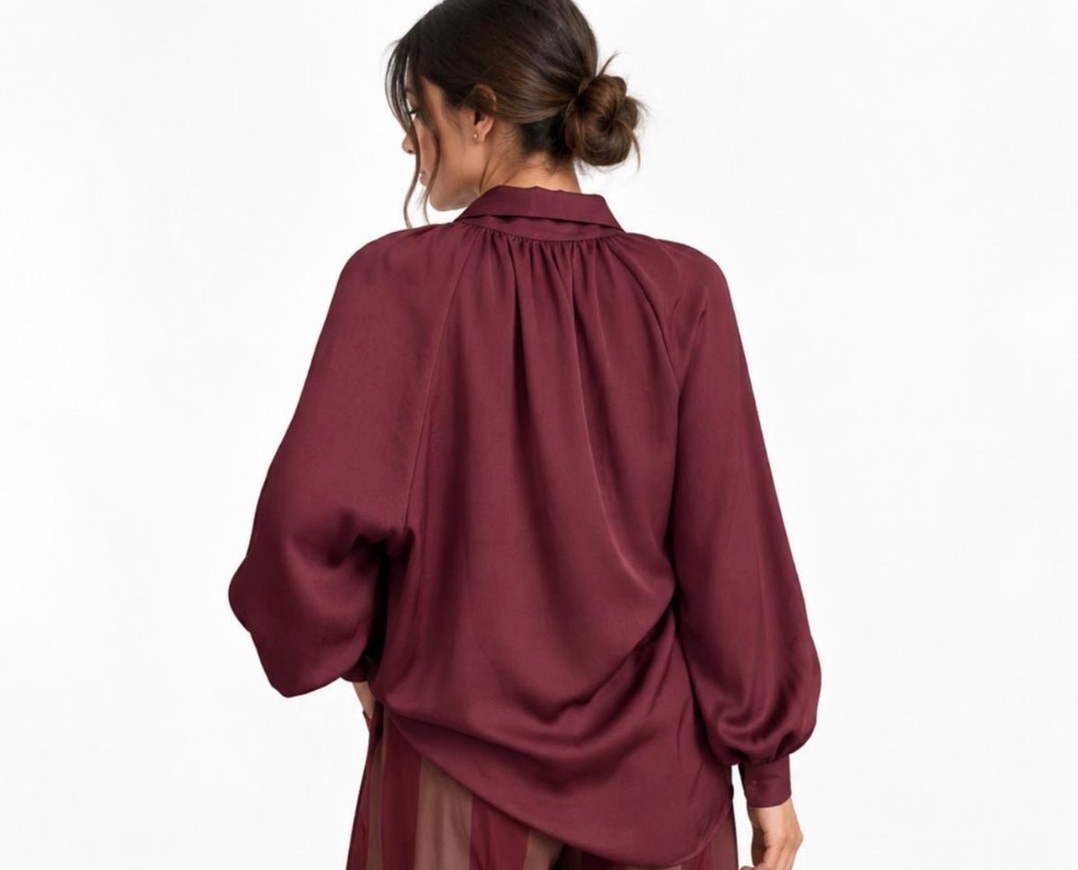BLUSA SATINADA
