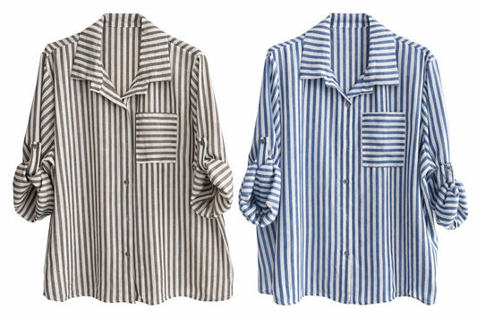 Camisa Oversize rayas