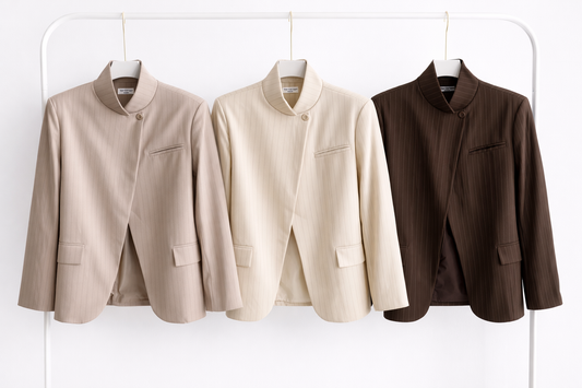 Blazer Cuello Raya Dip.