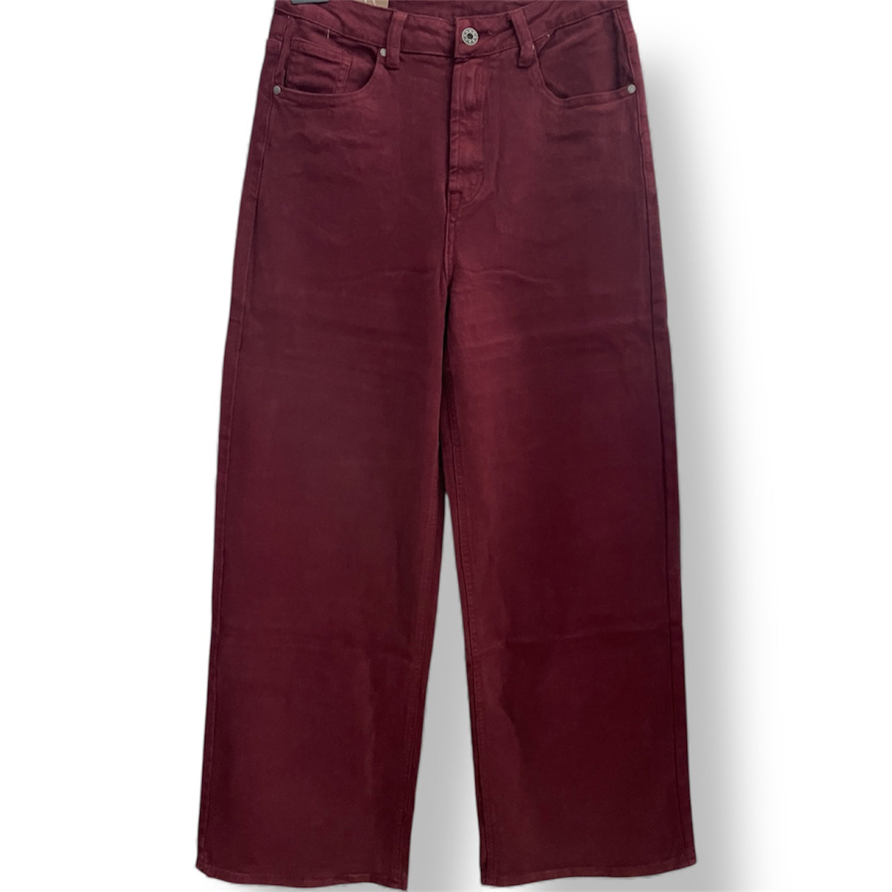 Vaquero Recto Burdeos