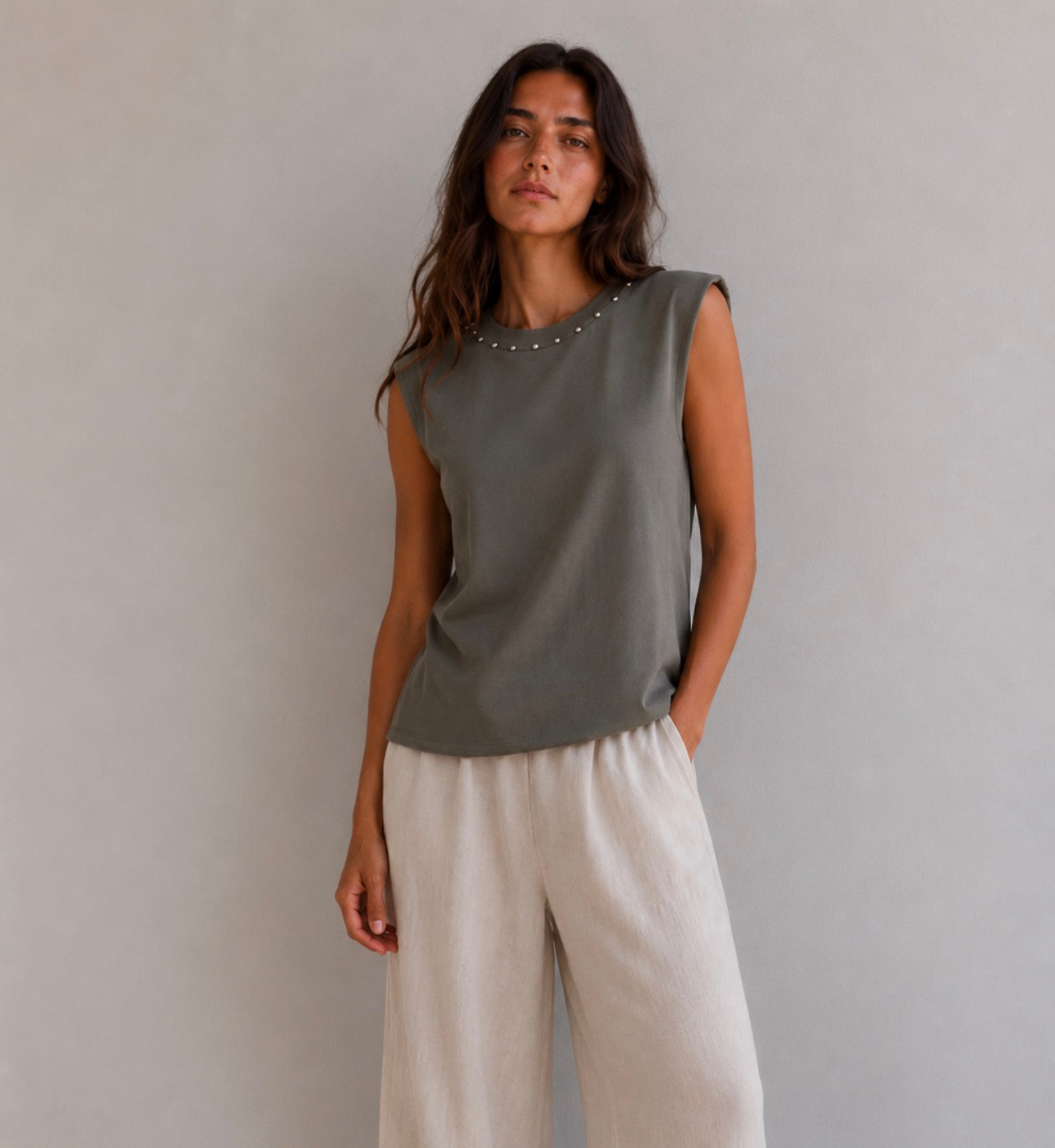 CAMISETA HOMBRÉ TACHAS