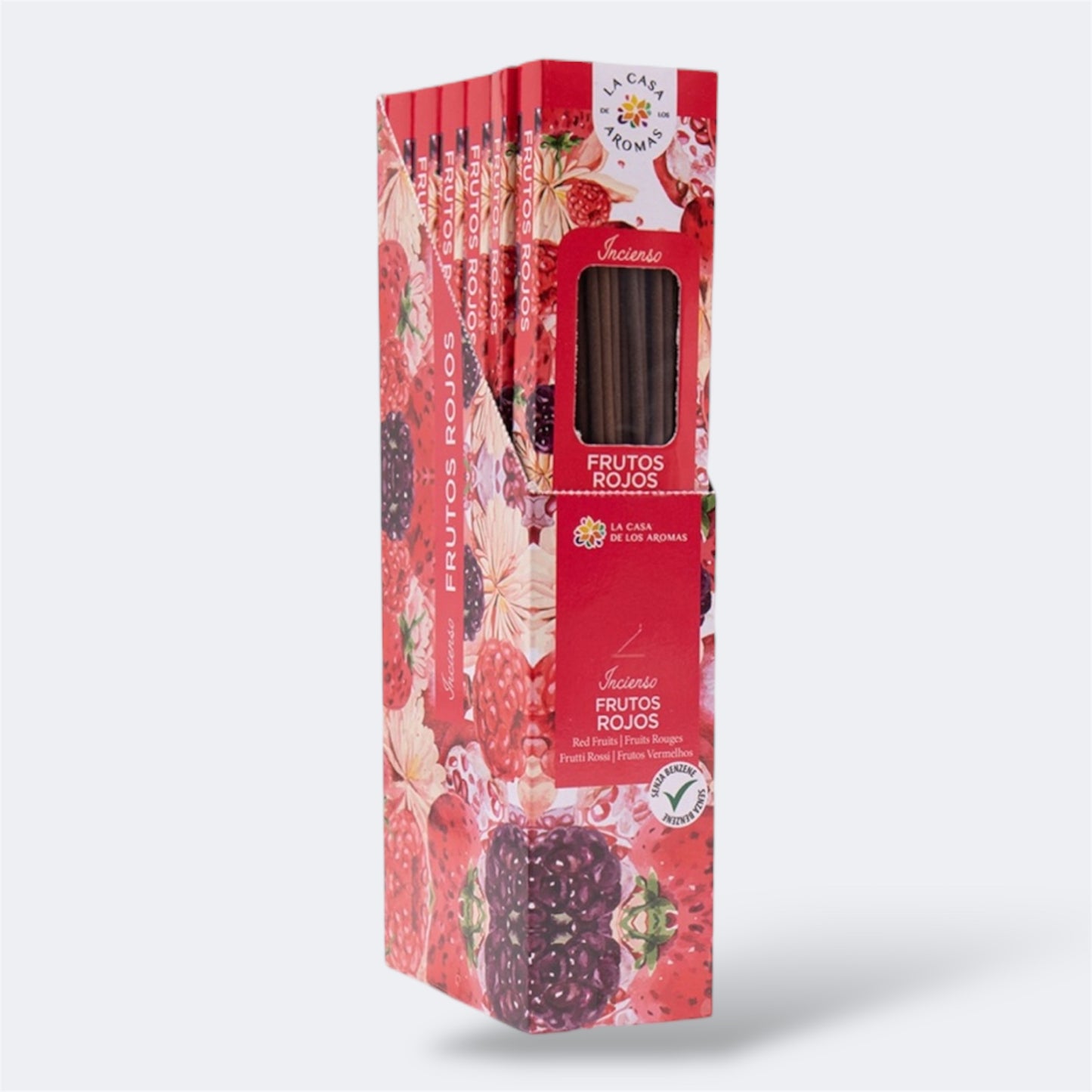 Pack 20 sticks Incienso Frutos Rojos