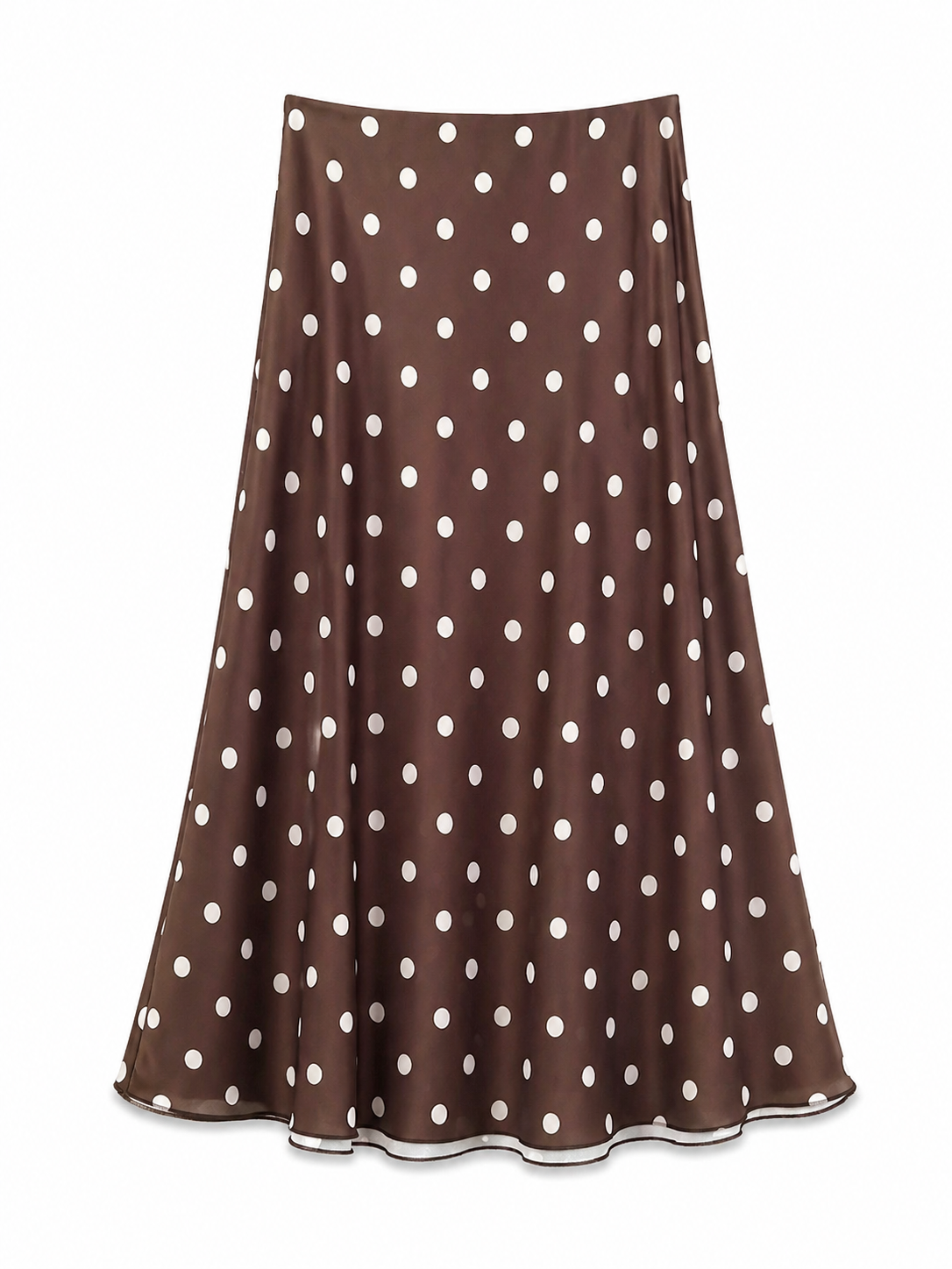 Falda Midi Topos